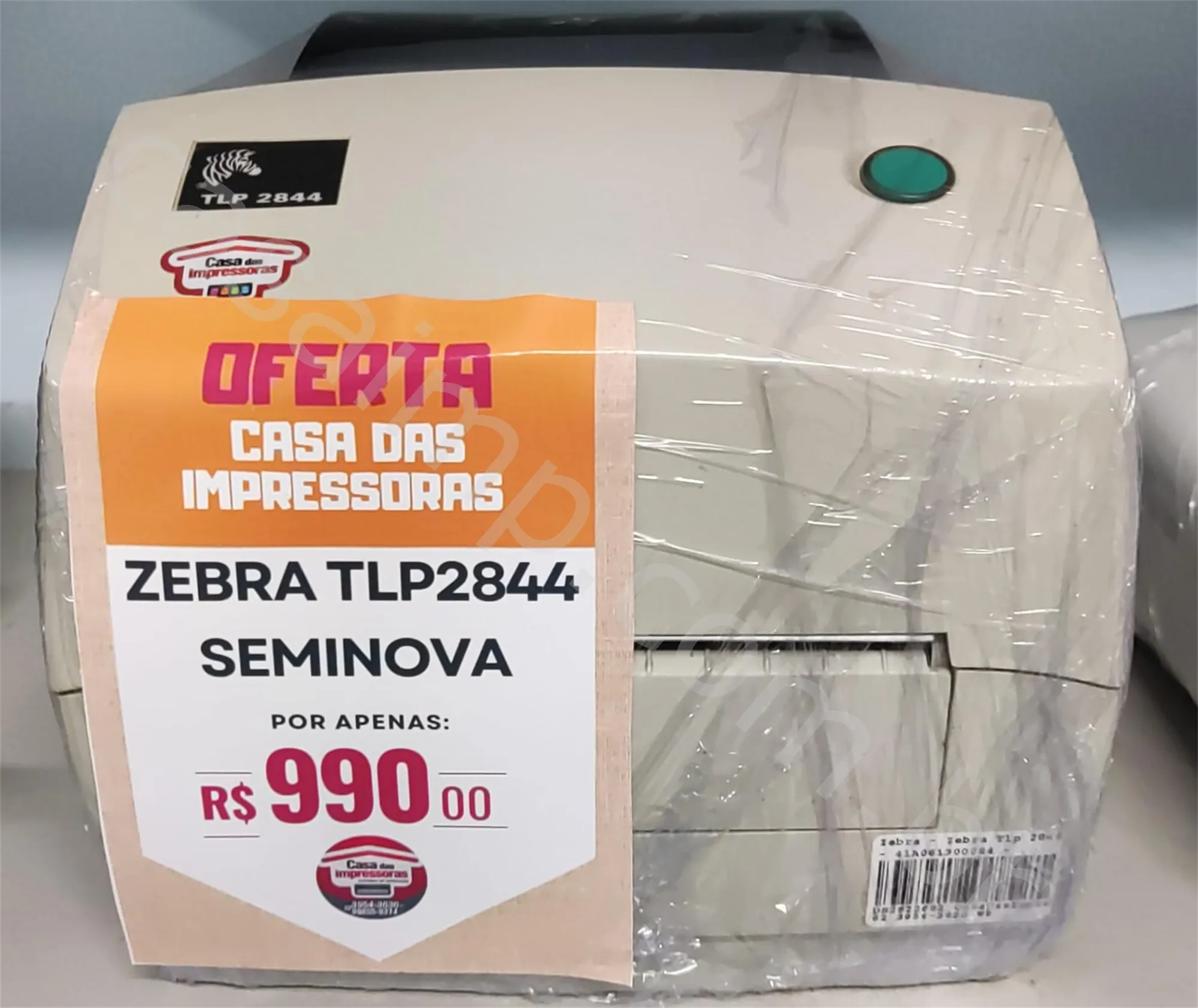 ZEBRA - Zebra Tlp 2844 - 41A061300084